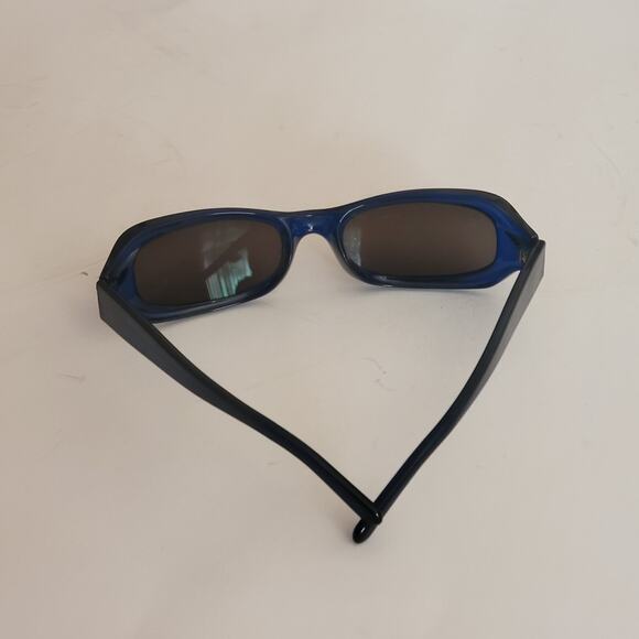 Maui Jim MJ190-03 Nani Translucent Blue Frame Polarized Grey Lens Sunglasses - Picture 4 of 9